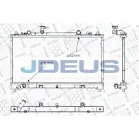 Радиатор охлаждения двигателя JDEUS 016M36 I2RD 7 3E1UCWB Mazda 6 (GH) 2 Хэтчбек 2.2 MZR CD 185 л.с. 2009 – 2011