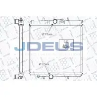 Радиатор охлаждения двигателя JDEUS 8XZA0J 021M36 GZ5 52 2378273