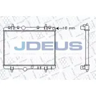 Радиатор охлаждения двигателя JDEUS POTCBM C T5VG6 2378277 021M49