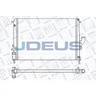 Радиатор охлаждения двигателя JDEUS 3IVA1WF 9Y FHR Renault Logan 1 (LS, KS) 2004 – 2012 023M56