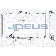Радиатор охлаждения двигателя JDEUS 028M10 2378319 7HGFN 3 34MZZO8