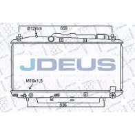 Радиатор охлаждения двигателя JDEUS T5DZ2 L QQLNJ5E 2378329 028M41