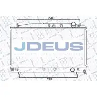 Радиатор охлаждения двигателя JDEUS B0 JVQ3 2378333 KHUY7Z 028M50