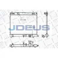 Радиатор охлаждения двигателя JDEUS NI MMG 028M78 5B9E6W Toyota Ist (XP110) 2 2007 – 2016