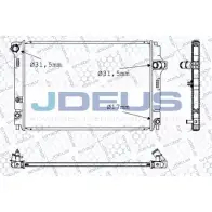 Радиатор охлаждения двигателя JDEUS 028M93 Toyota Vitz (P130) 3 Хэтчбек 1.5 Hybrid (NHP130) 75 л.с. 2012 – 2024 I7 BI3 W28YTTN