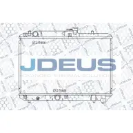 Радиатор охлаждения двигателя JDEUS C4V RO EFV08RQ 2378429 042M04
