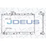 Радиатор охлаждения двигателя JDEUS PPN9 S 042M27 2378443 AK6UWS