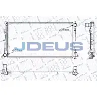 Радиатор охлаждения двигателя JDEUS 6T0W E OGARBM 053M07 Chrysler Voyager 4 (RG, RS) 2001 – 2007