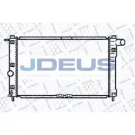Радиатор охлаждения двигателя JDEUS 2378497 OUSMDI 056M02 Y6Q NI7D