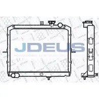 Радиатор охлаждения двигателя JDEUS XB5V1F 065M04 LXA H0T Kia Rio 1 (DC) 1999 – 2005