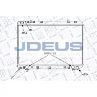 Радиатор охлаждения двигателя JDEUS SsangYong Korando (KJ) 2 1996 – 2006 6LY5OW 068M02 FELW T4