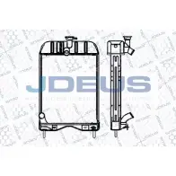 Радиатор охлаждения двигателя JDEUS 098M04 BRWH2 F7 VOUC 2378541
