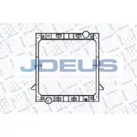 Радиатор охлаждения двигателя JDEUS IEWH SJ 114M10 SZQWN8 2378551