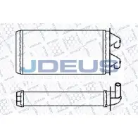 Радиатор печки, теплообменник JDEUS 211M09 DXX 30Y XC6J3E 2378593