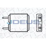 Радиатор печки, теплообменник JDEUS IGAA5V 8K 79B5 2378608 220M07