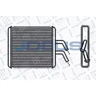 Радиатор печки, теплообменник JDEUS E2T2KP8 XXRB K 2378657 265M02