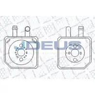 Масляный радиатор двигателя JDEUS 401M12 Q WQ7X 2M99F Audi A4 (B6) 2 Универсал 4.2 S4 Quattro 344 л.с. 2003 – 2004