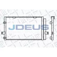Радиатор кондиционера JDEUS OTR BAL 702M19 2378760 D6AATAF