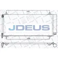 Радиатор кондиционера JDEUS Citroen C5 3 (RD, PF3) Седан 2.2 HDi 170 л.с. 2008 – 2024 707M22 5V4F7I 9NPQ S