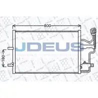 Радиатор кондиционера JDEUS 56VVRUD X9TMF I 2378870 716M30