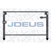 Радиатор кондиционера JDEUS 716N22 BLQL 773 4MU7P6V 2378878