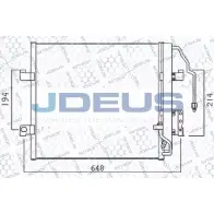 Радиатор кондиционера JDEUS 717B29 2378881 9DXG 6 HUVI2