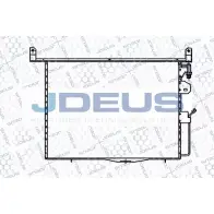 Радиатор кондиционера JDEUS HD01LV B BXS256 2378883 717M02
