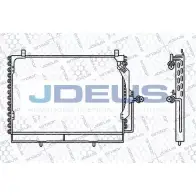 Радиатор кондиционера JDEUS 717M04 2378884 U0ZX V ISK5E