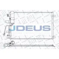 Радиатор кондиционера JDEUS SRD LK 2378938 719M63 G7NDZ