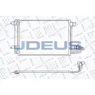 Радиатор кондиционера JDEUS 9VE8 O 730M06A YTU4TK5 Seat Leon (1P1) 2 Хэтчбек 2.0 TDI 136 л.с. 2005 – 2010