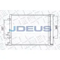 Радиатор кондиционера JDEUS KYMI8JO 754M37 1 RAK33A Hyundai i20 (PB, PBT) 1 Хэтчбек 1.2 78 л.с. 2008 – 2012