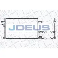 Радиатор кондиционера JDEUS 756M09 2379167 LUK88 4MAI0 E