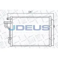 Радиатор кондиционера JDEUS 765M25 FEI4NH1 2379186 6 84JD