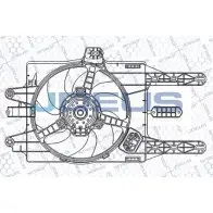 Вентилятор радиатора двигателя JDEUS 0HX ABB5 EV815600 Fiat Punto (188) 2 Хэтчбек 1.3 JTD 16V 70 л.с. 2003 – 2012 FAYNP1Z