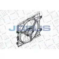Вентилятор радиатора двигателя JDEUS 5NP TUR 110HJ7L Ford KA 2 (CCU, RU8) Хэтчбек 1.3 TDCi 75 л.с. 2008 – 2025 EV879410