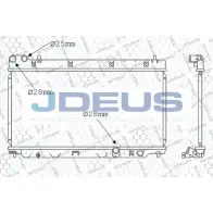 Радиатор охлаждения двигателя JDEUS M-0130250 44S7Z0R 2379626 ZJ 4YLB7