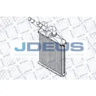 Радиатор печки, теплообменник JDEUS 4V82AU M-200007A 2379682 J9 SZ5
