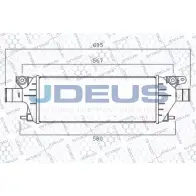 Интеркулер JDEUS I0OLR7 M-842031A 2379788 YH3R N