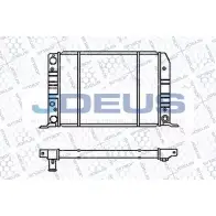 Радиатор охлаждения двигателя JDEUS F WFMRB 2379805 W1AFC RA0010060