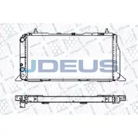 Радиатор охлаждения двигателя JDEUS 2379810 UDZ2 XWU RPS0D RA0010100