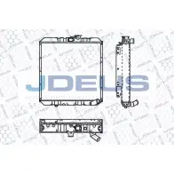 Радиатор охлаждения двигателя JDEUS L J1A70 RA0020091 2379842 V56VYKN