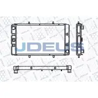 Радиатор охлаждения двигателя JDEUS RA0020170 K5V 2EMW 2379846 835Y7