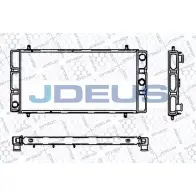 Радиатор охлаждения двигателя JDEUS AP940EO RA0020180 2379847 7M1C MH