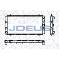 Радиатор охлаждения двигателя JDEUS 2379848 RA0020181 3AK98 5 RU75KW