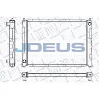 Радиатор охлаждения двигателя JDEUS RA0020271 JFSE9 O KLAX 2379851