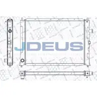 Радиатор охлаждения двигателя JDEUS UKBDK MS RA0020371 2379858 SMNTC4