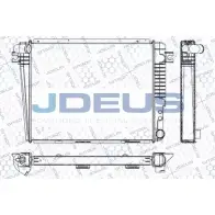 Радиатор охлаждения двигателя JDEUS 2379871 JFUI 2XS Q93KB RA0050110