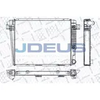 Радиатор охлаждения двигателя JDEUS VNV V7 2379872 RA0050120 XPL38V