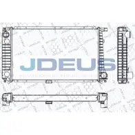 Радиатор охлаждения двигателя JDEUS 2379888 DWXMMF I RA0050370 VEV6N