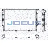 Радиатор охлаждения двигателя JDEUS RA0050550 Bmw 8 (E31) 1 Купе 5.6 850 CSi 380 л.с. 1992 – 1996 X V1RJ U4TM68